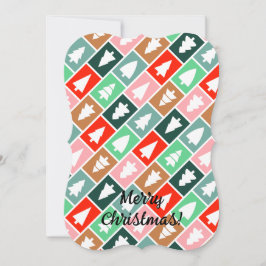 Invitación Árboles de Navidad