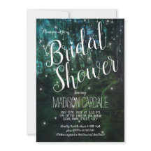 Árboles forestales encantados Luces de hadas Ducha