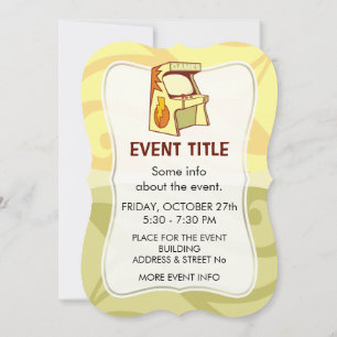 Invitación Arcade Machine