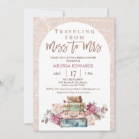 Arch Boho viajando a la señora ducha de novias