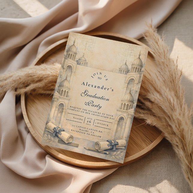 Invitación Architecture Drafting Tools Graduation (Subido por el creador)