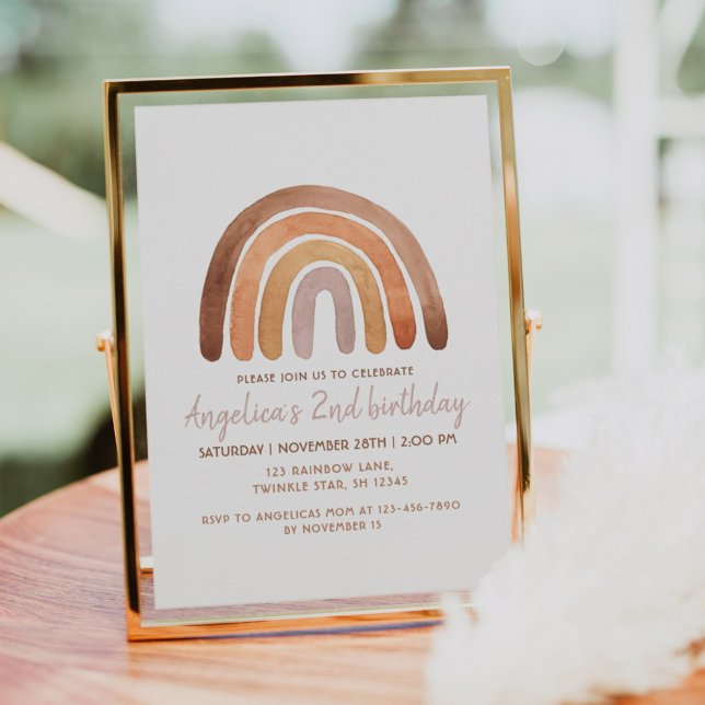 Invitación Arco acuático de tono sórdido Arcoiris Segundo Cum (Subido por el creador)