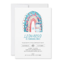 Arco arco iris invernal, Navidades primer cumpleañ