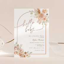 Arco Baby Shower de Boho Pampas