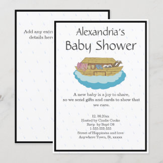 Invitación Arco de Baby Shower neutro en género