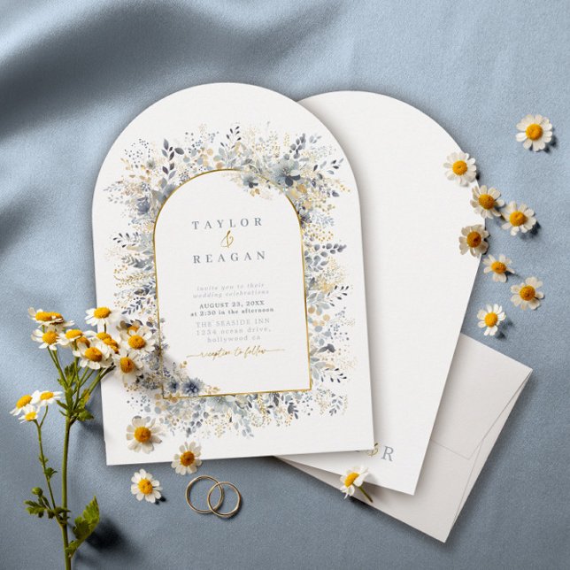 Invitación Arco de Boda de flores dulce ID1045 (Subido por el creador)