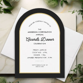 Invitación Arco de celebración de la cena de premios