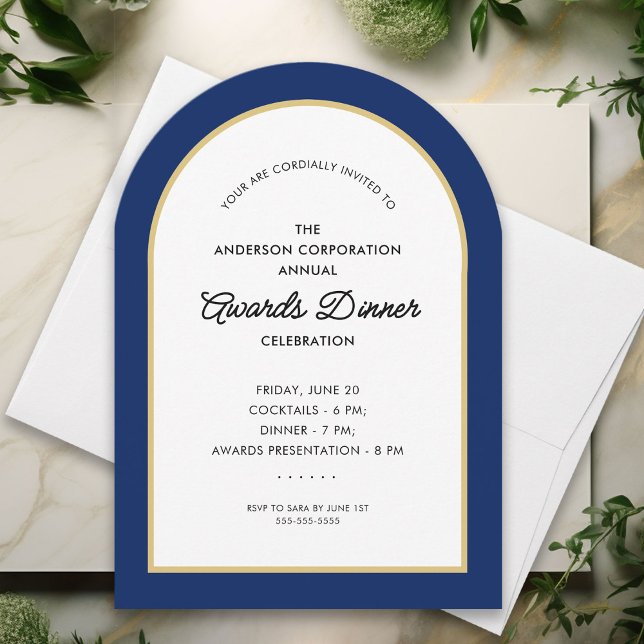 Invitación Arco de celebración de la cena de premios (Subido por el creador)