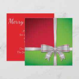 Invitación arco de navidades