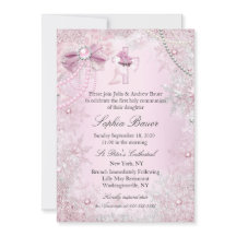 Arco de Perla Rosa Cruz Santa Comunión o Bautizo