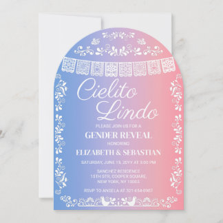Invitación Arco de Revelación de Género Cielito Lindo