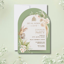 Invitación Arco floral acuático Eid al Adha Dinner