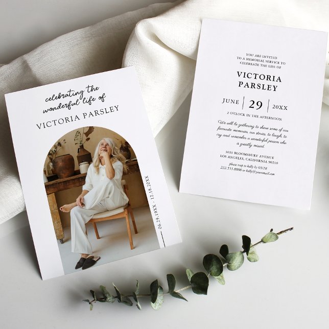 Invitación Arco fotográfico conmemorativo de la celebración d (Subido por el creador)