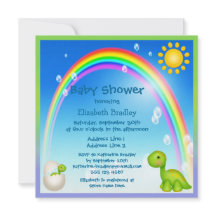 Arco iris nuevamente tramado Baby Shower del