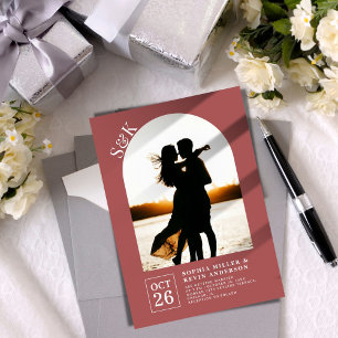 Invitación Arco moderno I Foto Matriz I Boda