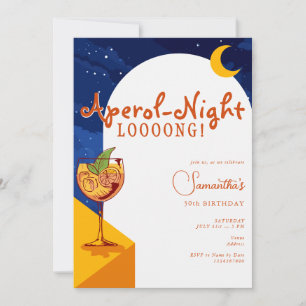Invitación Arco Moderno Toda La Noche Largo Spritz Verano Cum
