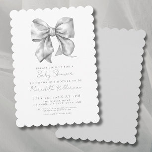 Invitación Arco Neutral en cuanto al Género para la Fiesta de
