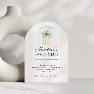 Invitación Arco para Despedida de Soltera en la Playa de Raya