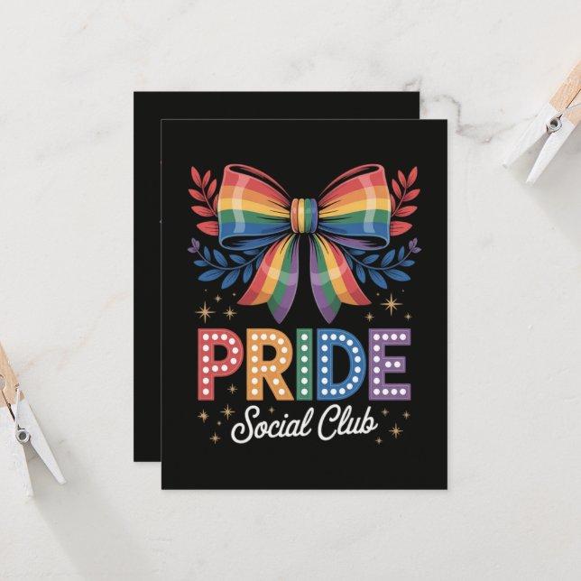 Invitación Arcoíris LGBTQ (Anverso/Reverso In Situ)