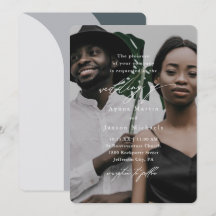 Arcos azules modernos Un Boda de fotos