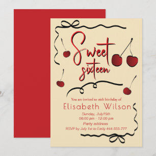Invitación Arcos dibujados a mano blanqueador juguetón dulce