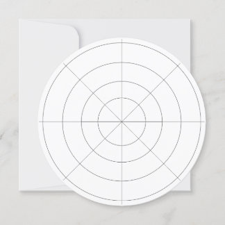 Invitación Área de distancia de tabla de la cuadrícula de efe