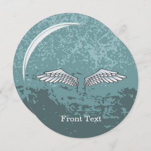 Invitación Areas grises azules