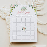 ARIA Tea Fiesta Bridal Shower Bingo Juego