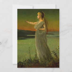 Invitación Ariadna en Naxos John Atkinson Grimshaw 