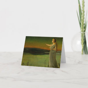 Invitación Ariadne en Naxos John Atkinson Grimshaw