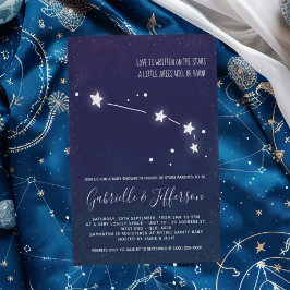 Invitación Aries Astrology Baby Shower