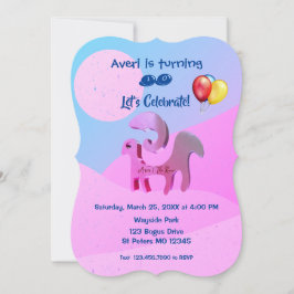 Invitación Aries Birthday Party (21 de marzo a 19 de abril)