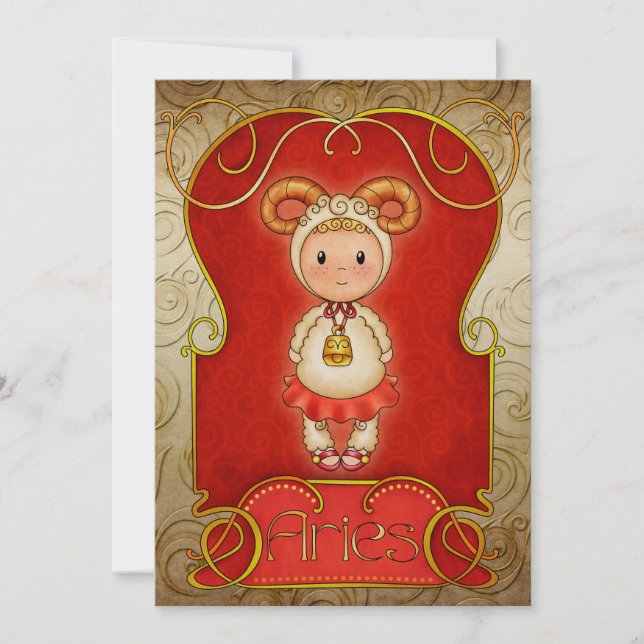 Invitación Aries Cumpleaños 2 - SRF (Anverso)