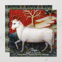 Aries, la fiesta de cumpleaños del Rótulo Ram Zodi