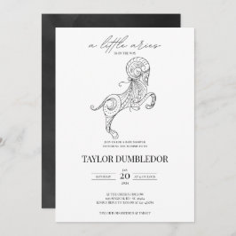 Invitación Aries Zodiac Star Sign Astrología Baby Shower