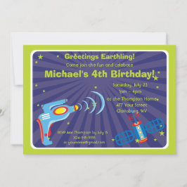 Invitación Arma de rayo extranjero adaptable