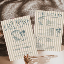 Armada Fiesta de cócteles Bachelorette Coastal