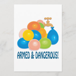 Invitación Armado y peligroso