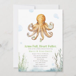 Invitación Armas Llenas Corazones Más Llenos Fiesta de Bebé N