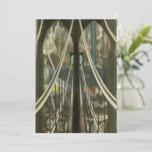 Invitación Arquitectura antigua, jubilación del puente de Bro