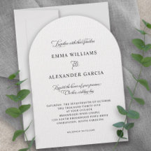 Arquitectura de Caligrafía Elegante Boda Blanco Ne