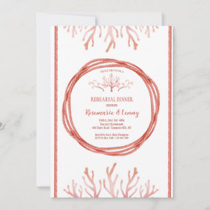 Invitación Arrecife de coral
