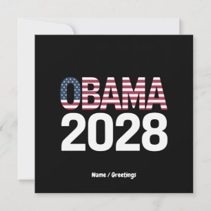 Invitación Arreglemos Esto, Obama Presidente 2028