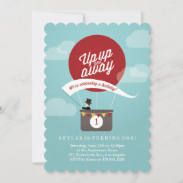 Invitación Arriba y lejos Cumpleaños