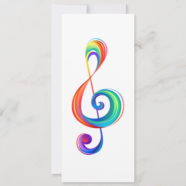 Invitación Arroyo arcoiris estratificado (Anverso)
