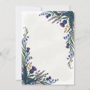 Invitación Art Deco Highland Agrega tu propio text