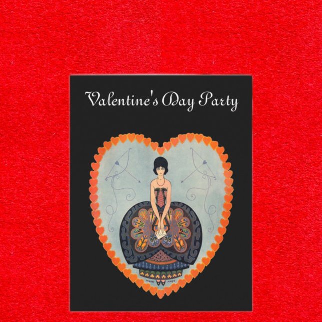 Invitación Art Deco Valentine (Subido por el creador)