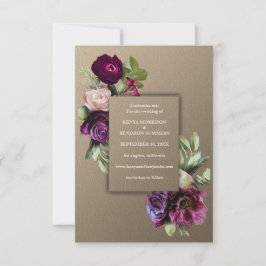 Invitación Art nouveau,oro,,art déco,Victorian,boda,tarjeta