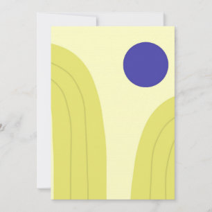 Invitación arte abstracto