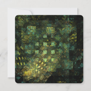 Invitación Arte abstracto de luces en la ciudad